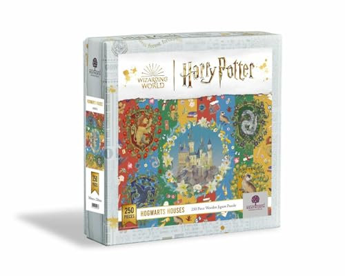 Wentworth Jigsaw Puzzle - Harry Potter Puzzles - Official Licensing Partner -Hogwarts Houses – 250 Pieces - For Adults - Shaped Puzzle Pieces & Themed Whimsies - Great for a Gift