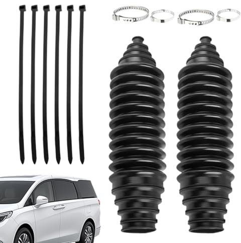 Manguito de engranaje de dirección – Fuelle de silicona impermeable, resistente al desgaste, fuelle de piñón, manguito de fuelle de dirección | Accesorios de coche para coche, material duradero, mejor