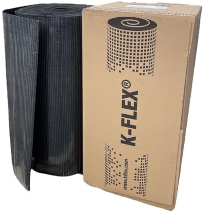K-Flex ST selbstklebend Kautschuk Matte 6mm - 50cm x 100cm B-s3, d0 | Verschiedene Größen Dämmmatten Dämmung Isolierung