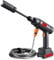 MZZYG Pressure Washer Electric High Pressure Washer Car Wash Water Gun 500W 60Bar For Lithium Battery Garden Irrigation Car Washing Spray Gun(80Wh)
