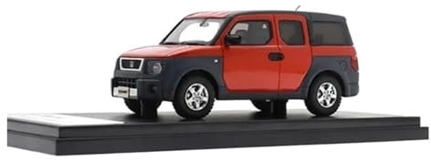 YRXIAO Classique Die Cast Modèle Modèle Voiture Tout-Terrain Honda Element 2003 SUV Échelle 1:43 Ornements Scène Garage Collection en Résine Modèle Sport Jouet