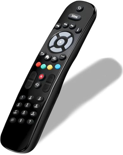 Ersatzfernbedienung kompatibel mit allen Sky Q Box, Sky Q TV Box, Sky Q Mini Box und Sky Q Silver Box.Universal TV Fernbedienung (Keine Sprachsteuerung)