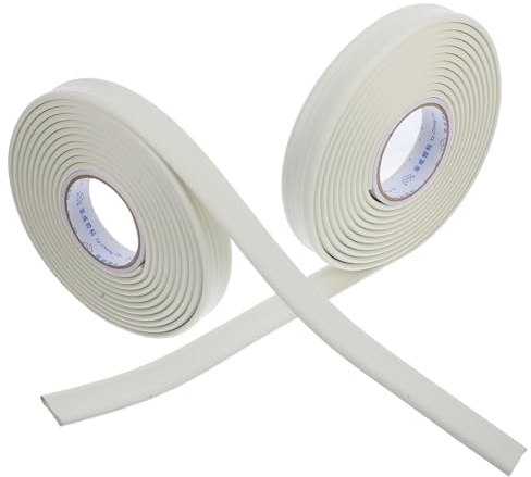 Artibetter 2pcs Peel Stick Dado Rail for Narrow Wallpaper Borders Flexible Wall Trim Skirting Strip for Home Wall Decor