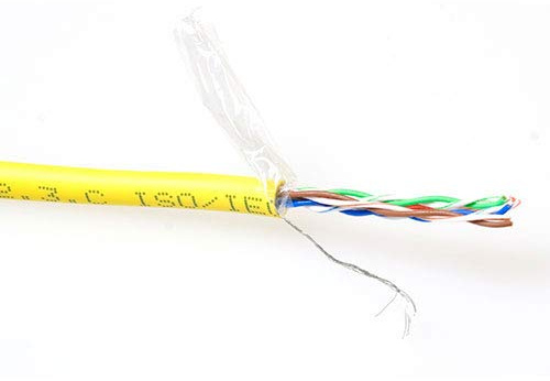 ACT CAT5E F/UTP Patch LSZH Yell 100M