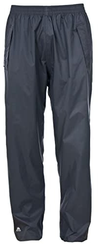Trespass Qikpac Pant Pantalons imperméables Mixte Adulte, Gris Silex, L