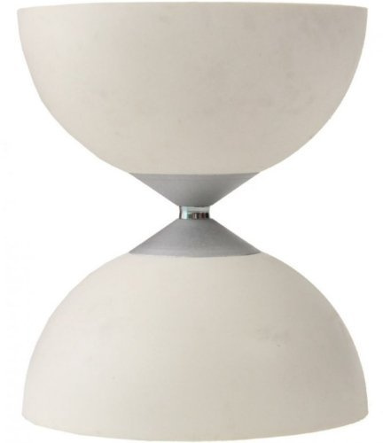 Henrys J04011-01 - Yo-Yo, Diabolo Jazz Alu, weiß