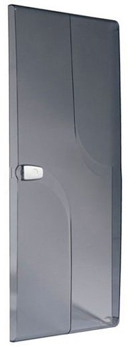 Porte transparente pour tableau électrique 4 rangées