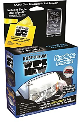 Wipe New Headlight Restore, HDLCAL, 0.34 fl. oz.