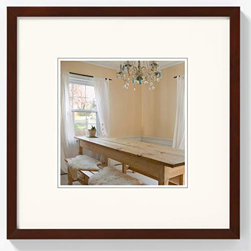 walther Design Picture Frame Walnut 13 x 13 cm Peppers Wooden Frame BP313N