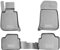 OMAC Gummimatten Fußmatten kompatibel mit BMW 3er E90 E91 2005-2013 TPE Automatten Grau 4X