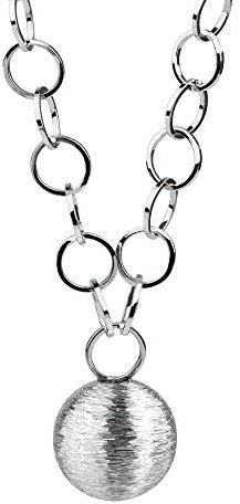 Ernstes Design Collier K156 Edelstahl mit Anhänger Kette Halsschmuck Halskette