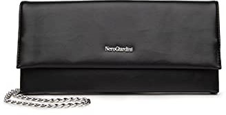 NeroGiardini E047009D Pochette Da Donna In Materiale Tecnico - Nero PZ EU