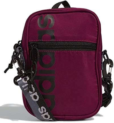 adidas Originals unisex-adult Core Festival Crossbody Bag (Dark Purple/Black, One Size)