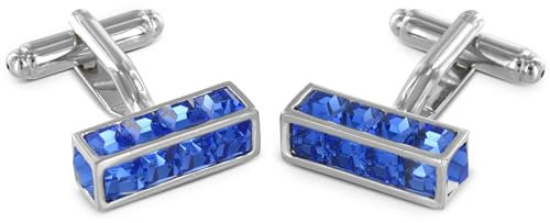 Teroon Gemelos de cristal azul