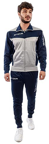 TUTA LUXURY VISA IN TRIACETATO GRIGIO MELANGE CHIARO/BLU
