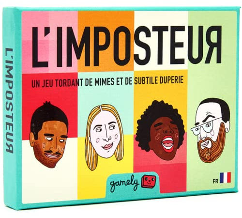 Gamely L’Imposteur : Le Jeu de Poche tordant de mimes, de Bluff et de Suspicion où Fous rires et créativité sont au Rendez-Vous.