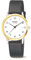 Boccia Damen Analog Quarz Uhr mit Leder Armband 3310-04
