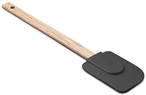 Zeal Silicone Non Stick Spatula with Wood Handle (31cm)