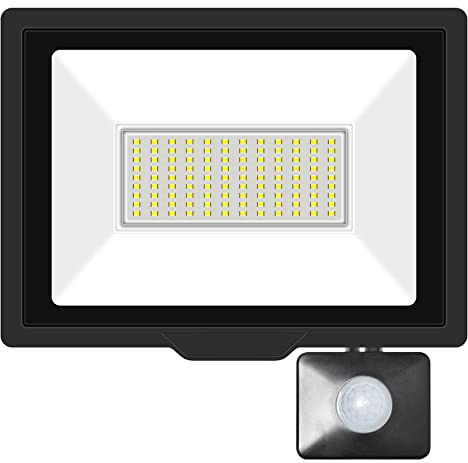 Willpower LED Scheinwerfer mit Bewegungsmelder PIR LED Strahler Außen 75W | Außenstrahler 7500LM, 6000K Kaltweiß, IP66, Fluter Flutlicht Aussenleuchte für Garage Flur Garten Innenhöfe Hauswand