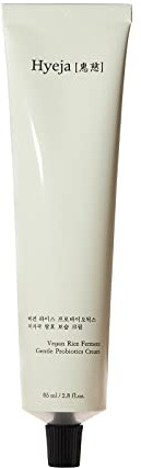 Hyeja Probiotic Mild Vegan Rice Ferment Cream 70ml Nourishing and Soothing Daily Face Cream Clean Ingredients for Sensitive Skin