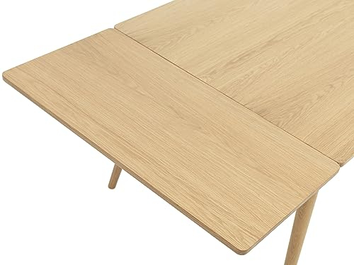 möbelando Ansteckplatte >Blanes< in Klar Lackiert - 45x90x2,5 (LxBxH)