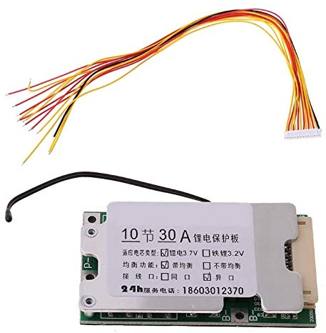 1 Stück 10S 36V 30A Li-Ion 18650 Batterie BMS PCB Balance Power Protection