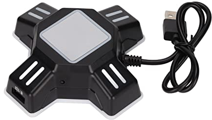 KX Tastatur Maus Konverter, USB Maus Tastatur Adapter, Gamecontroller Adapter Konverter mit OTG Adapter für/N-Switch für PS3 für