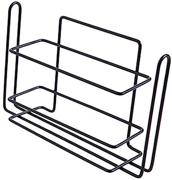 NAMOARLY Rejilla Para Film Plástico De Hierro Organizador De Pared Lateral Para Refrigerador Para Cocina Múltiples Soporte Colgante De Cocina Estante De Almacenamiento Para Film Plástico