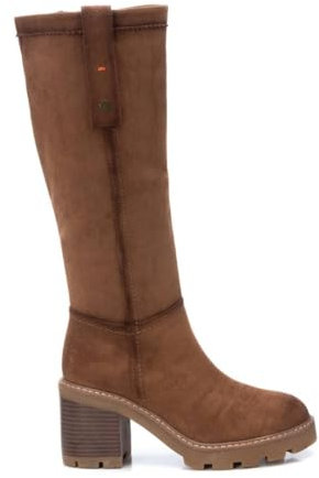 REFRESH 172123, Stivali ad Altezza Ginocchio Donna, Cammello, 41 EU