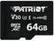 Patriot Memory Carte Micro SD PSF64GVX31MCX 64 Go