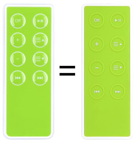 TCNOUMT Télécommande de rechange pour système de musique numérique Bose SoundDock Seri ll 2, Lll 3, Vert