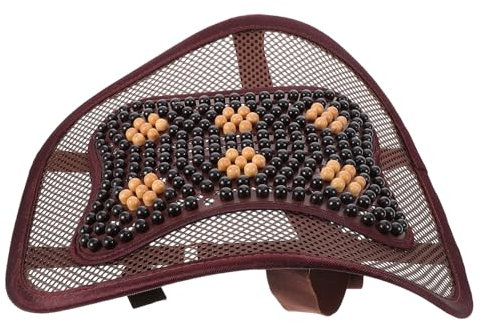 Alipis Sitzbezüge Kühlendes Sitzkissen Fürs Auto Rückenkissen Für Autositze Autositzkissen Kühlmotorsitz Autositzabdeckungen Perlen-autositzbezug Kühlender Autositzbezug Polyester Kaffee