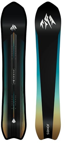 JONES - Snowboard Stratos, ideal für alle Bedingungen Freeriding, Freestyle und Carving