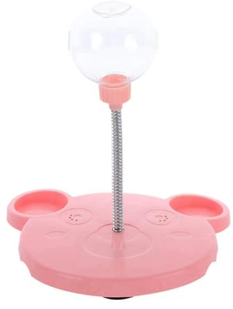 Osmond Pet Puzzle Food Leaking Ball Toy Pet Indoor Interactive Treat Toy Pet Cat Supplies Pink