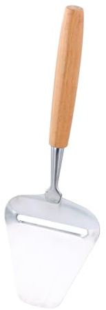 Hontaog Cheese Slicer with Wood Handle, Stainless Steel Blade – Manual Cheese Cutter for Hard, Soft & Mature Cheese, Butter, Chocolate, Vegetables