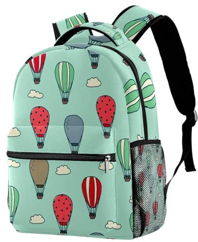 RODAILYCAY Zaino da viaggio per computer portatile giallo limone, zaino per scuola superiore, grande borsa per libri, zaino carino per uomo donna, Multicolore 2., 29.4x20x40cm/11.5x8x16 in, Casual