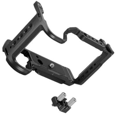 Compatibile con il kit gabbia Sony ZV-E10 II 4867 | La base universale a sgancio rapido si adatta a gimbal e treppiedi for vlog e riprese di contenuti all'aperto(Cage Kit 4867)