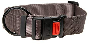 Karlie Art Sportiv Plus Halsband verstellbar neue universal Farben Mix and Match L: 55 - 75 cm B: 40 mm XL grau