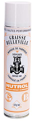 NUTROL Aérosol de graisse blanche pour contact alimentaire 400ml
