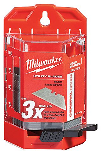 Milwaukee 48-22-1975 75-Piece General Purpose Utility Blades