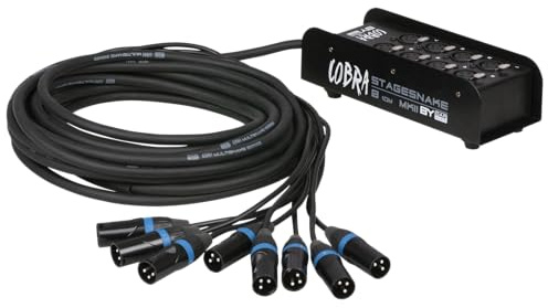 DAP-Audio CobraX 8 StageSnake Multicore XLR 10m