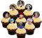 Queen Elizabeth Edible Cupcake/Fairy Cake Toppers - Stand-up Wafer Cake Decorations (Pack of 20)