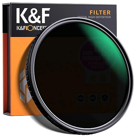 10-Stop Filtro ND 1000 Densità neutra MRC ND 1000 Filtro fotografico professionale Super Slim Vetro multistrato Neutro Grigio Filtro obiettivo ND Serie Nano-X MRC (58mm)