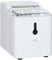 HOMCOM Ice Maker Machine, 1.5L Countertop Ice Cube Maker with Self-Cleaning, 9 Cubes Ready in 8 Mins, 12kg in 24 Hrs, No Plumbing with Basket, White