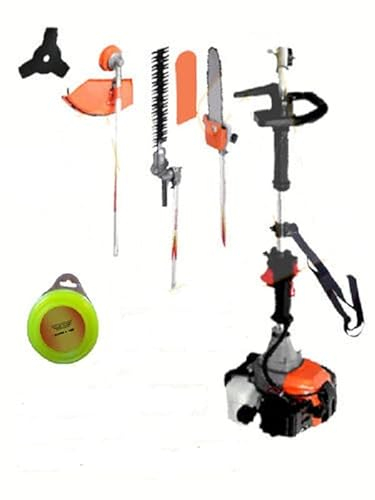 DECESPUGLIATORE A SCOPPIO 4IN1 4 FUNZIONI 52 CC FILO NYLON IN OMAGGIO 15 METRI