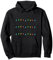 Weihnachts-Lichterkette Pullover Hoodie