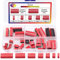 Taiss 35PCS DIP Switch Assorted Kit 1 2 3 4 6 8 10 Position 2.54mm Double Row On Off DIP Switches Slide Type Switch for Circuit,Breadboards PCB (Red)