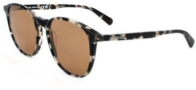 Sonnenbrillen Moncler ML0189 55E COLOURED HAVANA 52/18/ UNISEX