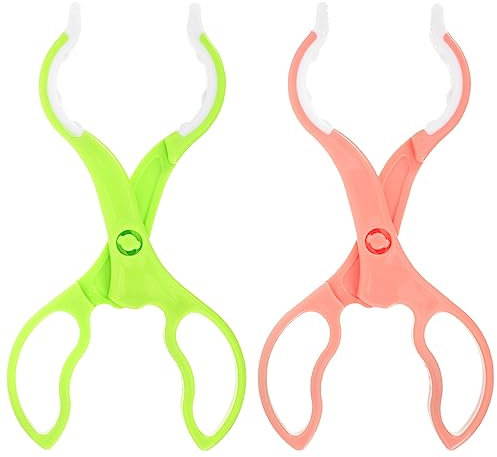 GLEAVI Schnullerclip Für Babys 2 Stück Babyflaschenklemme Babyflaschenzange Multifunktions-Flaschenzange Für Nip-Stillflasche Babyflaschenhalter