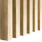 Lameo Wandpaneele - 275 x 3 x 4 cm - Holzpaneele - Holzleisten - Wandpaneele aus Holz - Leisten - Wandleiste - (Eiche Sonoma, 30 x 40)